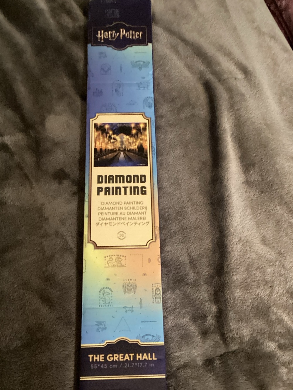 Warner Bros. The Great Hall Diamond Painting Kit - Blue Gradient